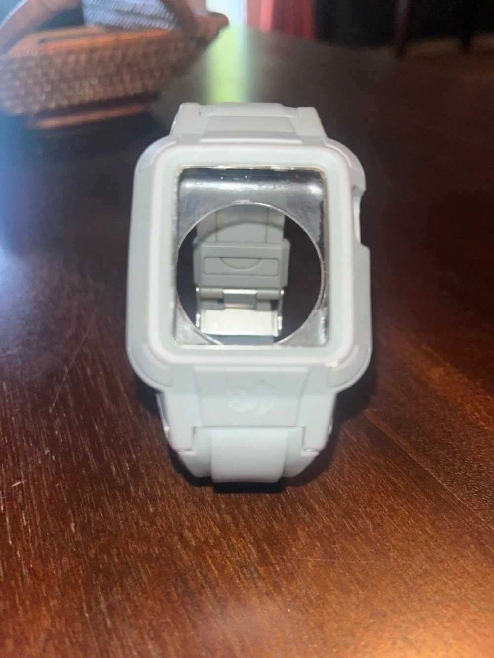 Rhino Brand Stealth 42mm Apple Watch Band. Gray.